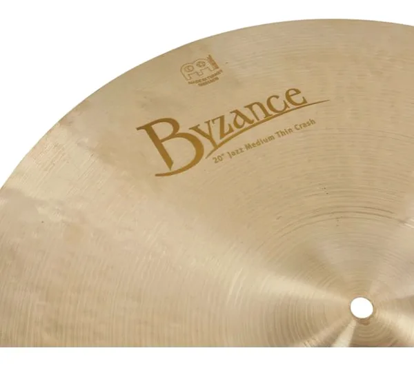 Meinl 20" Byzance Jazz M. Thin Crash detail 3