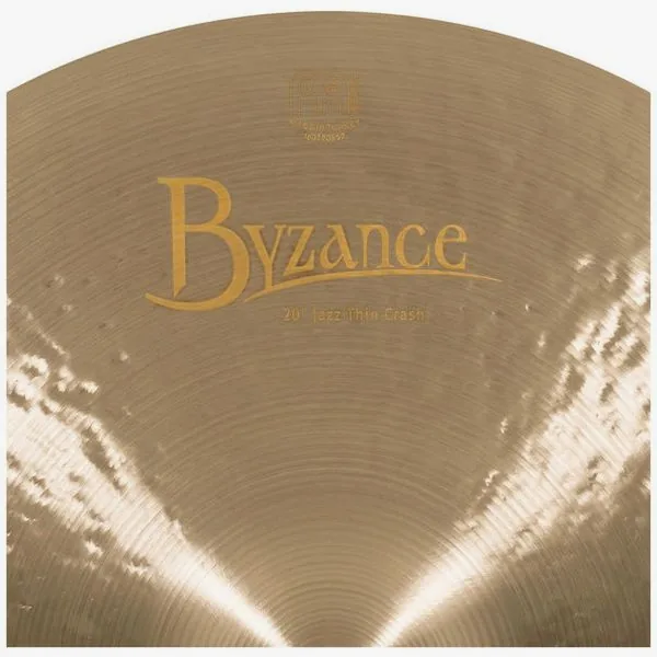 Meinl 20" Byzance Jazz Thin Crash detail 5