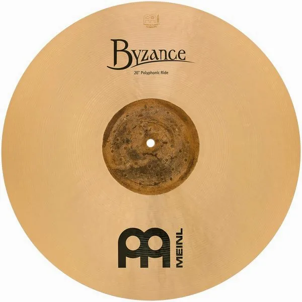 Meinl 20" Byzance Polyphonic Ride detail 2