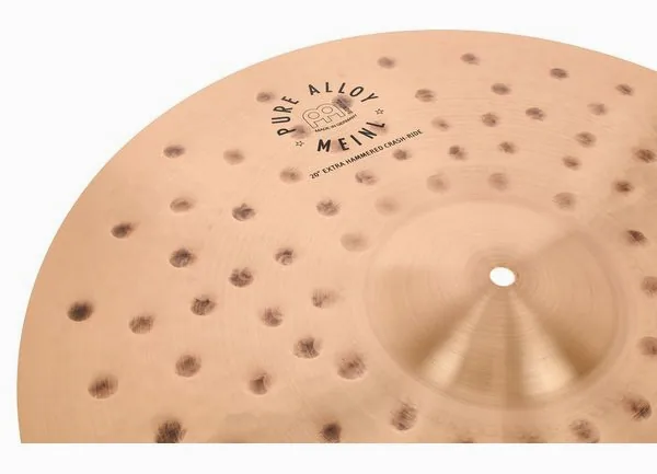 Meinl 20" Pure Alloy E.Hammered C-R detail 4