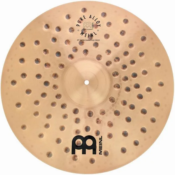 Meinl 20" Pure Alloy E.Hammered Cr. detail 2