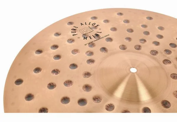 Meinl 20" Pure Alloy E.Hammered Cr. detail 4