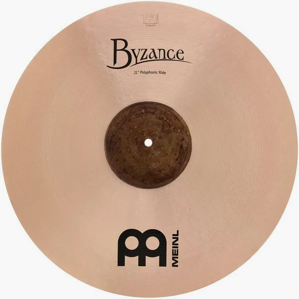 Meinl 21" Byzance Polyphonic Ride detail 2