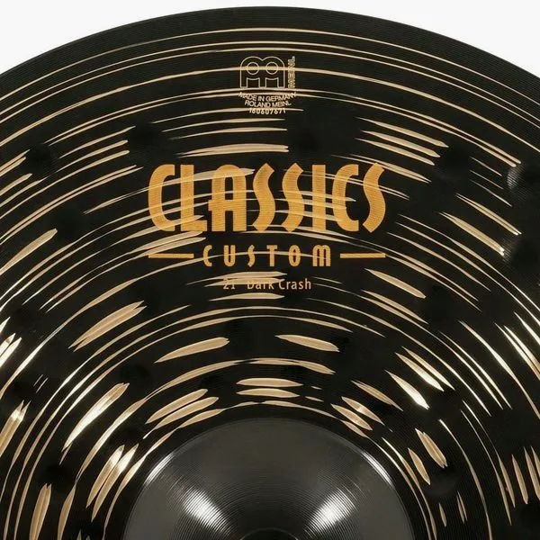 Meinl 21" Classics Custom Dark Crash detail 5