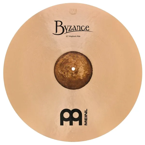 Meinl 22" Byzance Polyphonic Ride detail 2