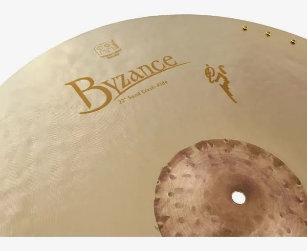 Meinl 22" Byzance Sand Crash/Ride detail 3