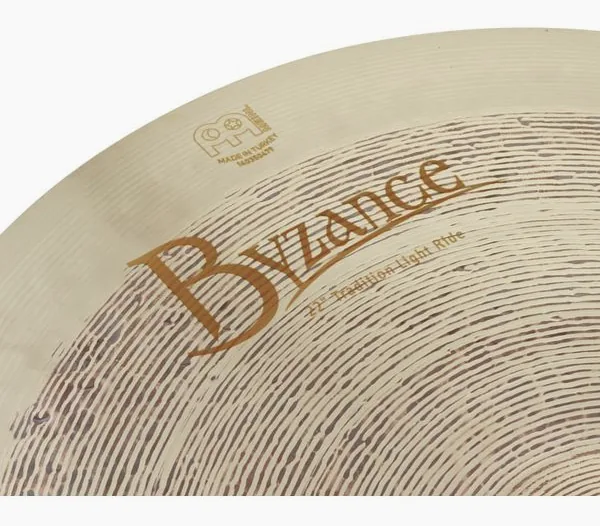 Meinl 22" Byzance Tradit. Light Ride detail 4