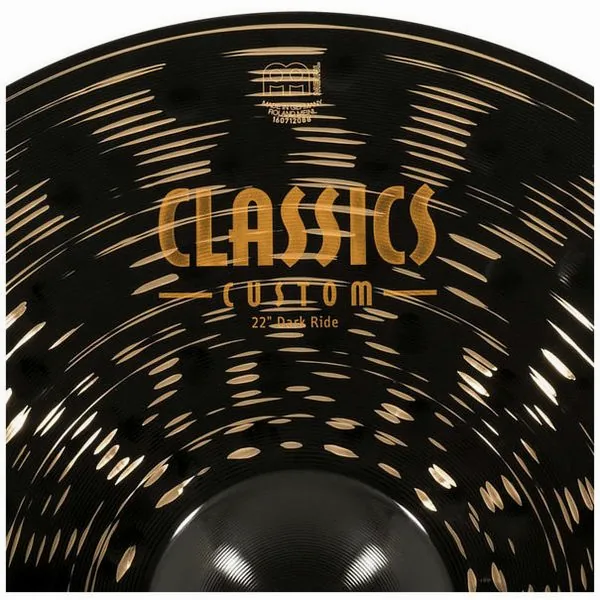 Meinl 22" Classics Custom Dark Ride detail 4