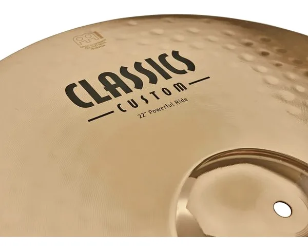 Meinl 22" Classics Custom Pow. Ride detail 3