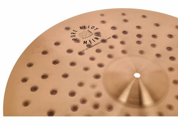 Meinl 22" Pure Alloy E.Hammered C-R detail 4