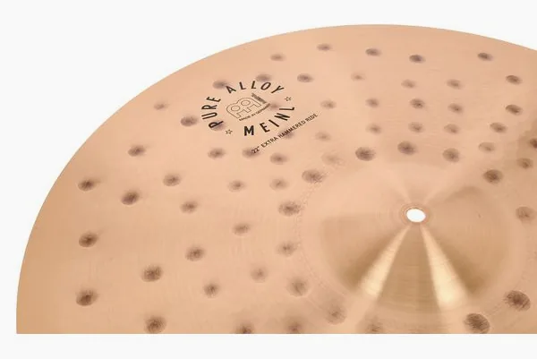 Meinl 22" Pure Alloy E.Hammered Ride detail 4