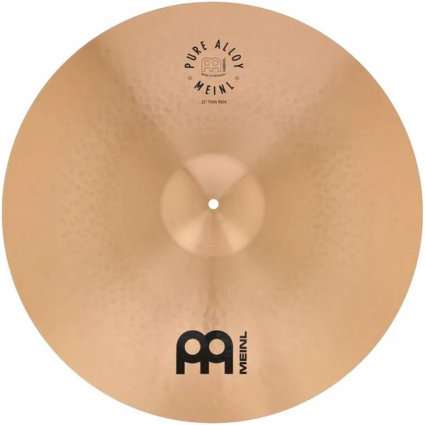 Meinl 22" Pure Alloy Thin Ride detail 2
