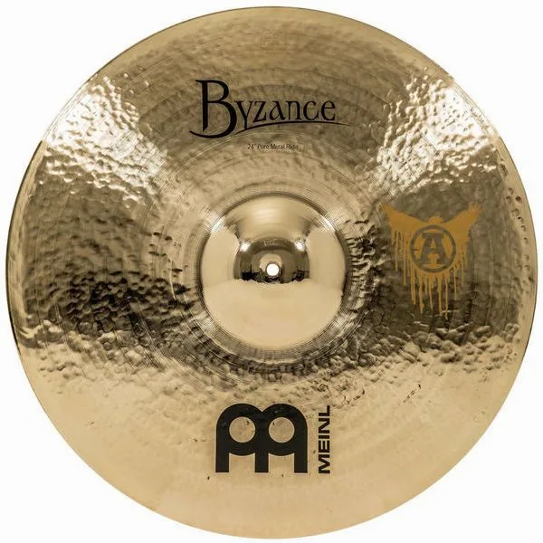 Meinl 24" Byzance Chris Adler Ride detail 2