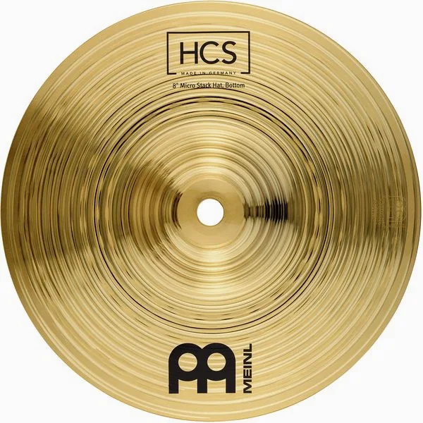 Meinl 8" HCS Micro Stack Hats detail 2