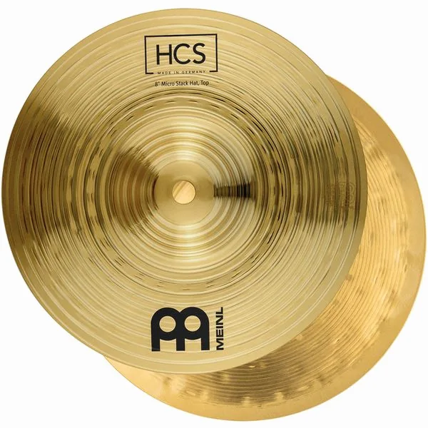 Meinl 8" HCS Micro Stack Hats vooraanzicht