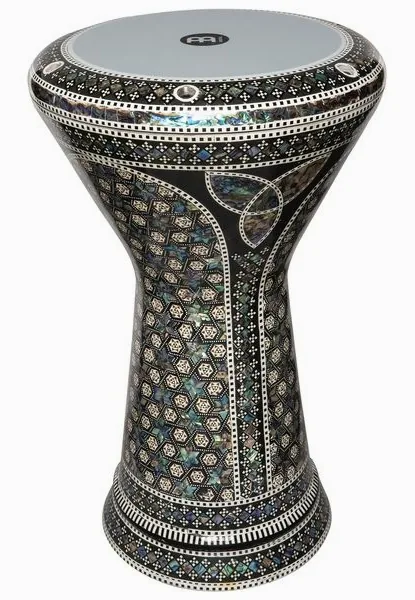 Meinl Artisan Doumbek Blue Lagoon vooraanzicht