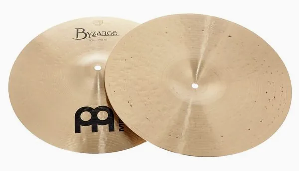Meinl 14" Byzance Hi-Hat Heavy detail 3