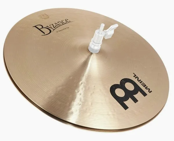 Meinl 14" Byzance Hi-Hat Heavy vooraanzicht