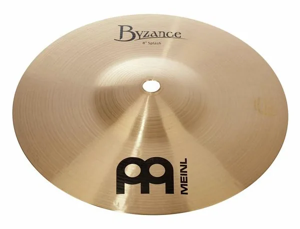 Meinl 08" Byzance Splash detail 2