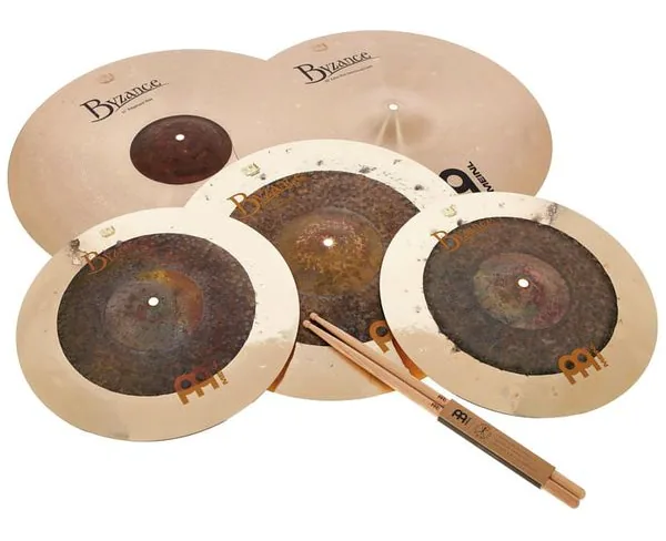 Meinl Byzance Assorted Cymbal Set vooraanzicht
