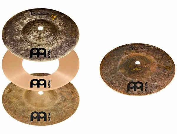 Meinl 8" Crasher Hats - Benny Greb vooraanzicht