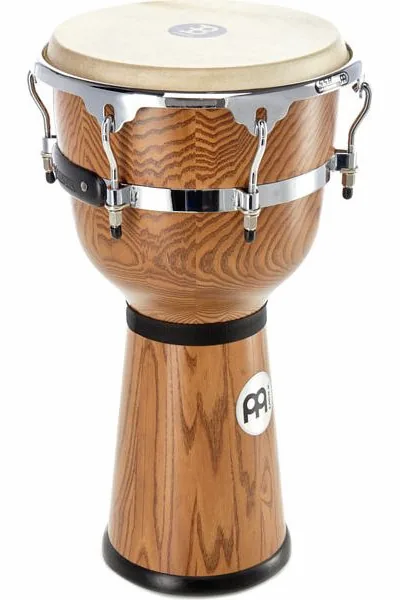 Meinl DJW3ZFA-M Wood Djembe vooraanzicht