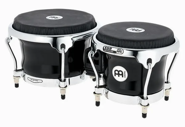 Meinl FFBR400BK Fiberglass Bongo vooraanzicht