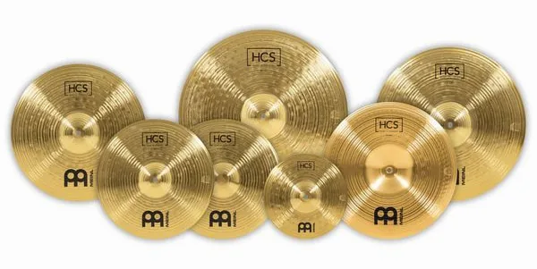 Meinl HCS Super Cymbal Set vooraanzicht