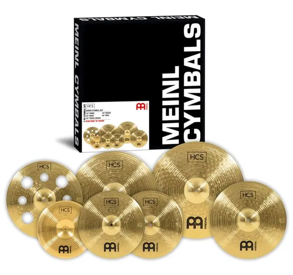 Meinl HCS Thomann ltd. Cymbal Set detail 2