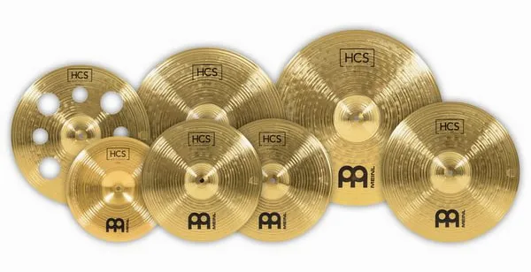 Meinl HCS Thomann ltd. Cymbal Set vooraanzicht