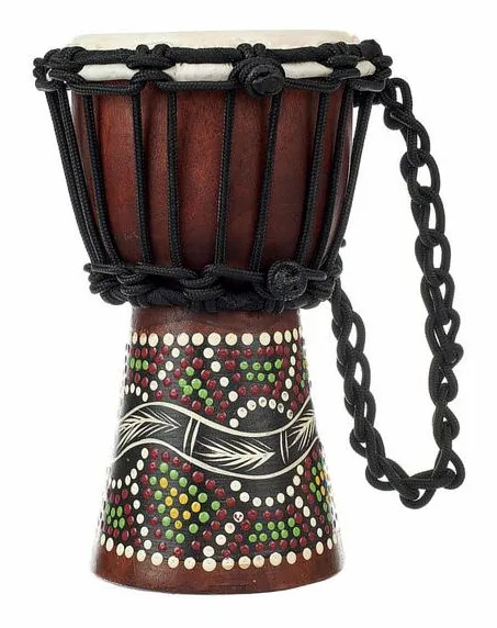 Meinl HDJ6-XXS Mini Djembe Dark Serp detail 3