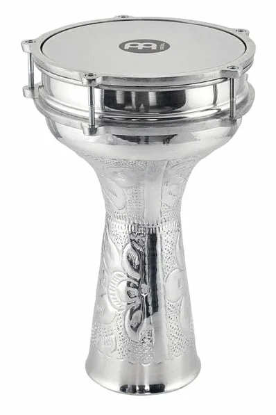 Meinl HE-114 Aluminium Darabuka vooraanzicht