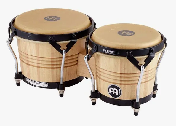 Meinl LC300NT-M Luis Conte Bongoset vooraanzicht
