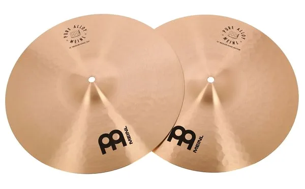 Meinl Pure Alloy 14" Medium Hi-Hat detail 2