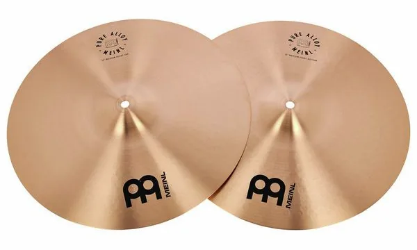 Meinl Pure Alloy 15" Medium Hi-Hat detail 2