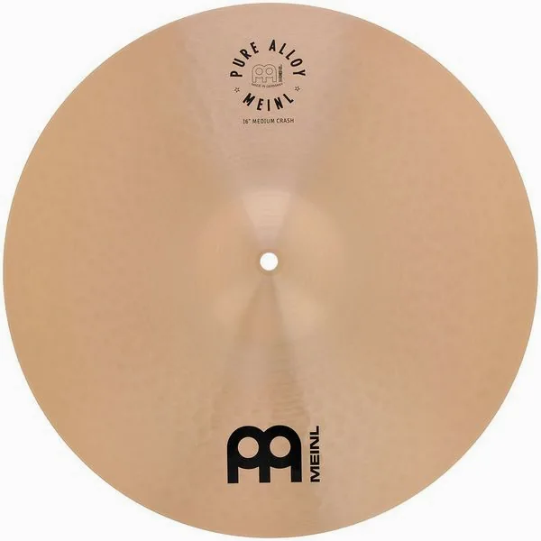 Meinl Pure Alloy 16" Medium Crash detail 2