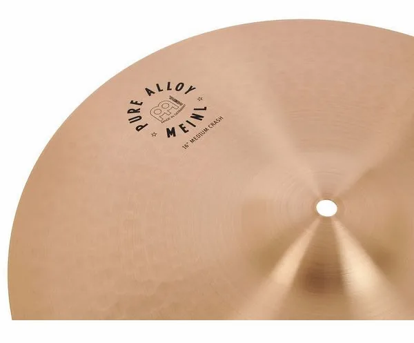 Meinl Pure Alloy 16" Medium Crash detail 4