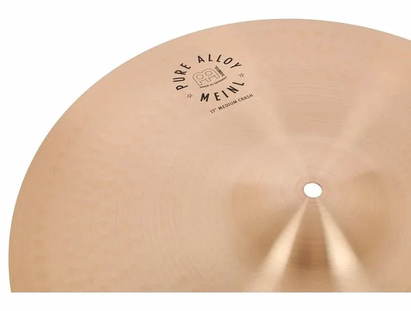 Meinl Pure Alloy 17" Medium Crash detail 4