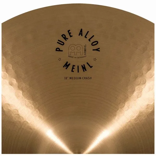 Meinl Pure Alloy 18" Medium Crash detail 4