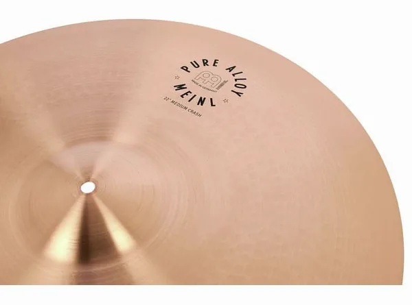 Meinl Pure Alloy 22" Medium Crash detail 4