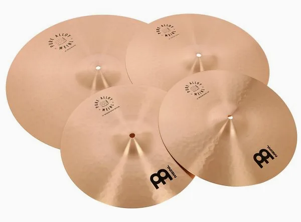 Meinl Pure Alloy Cymbal Set vooraanzicht
