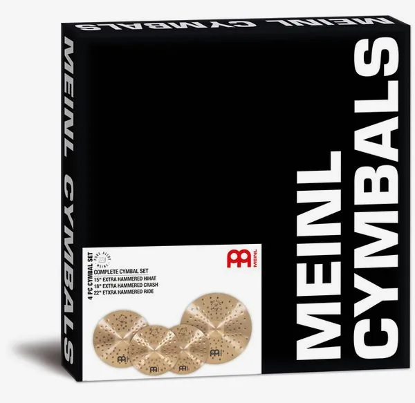 Meinl Pure Alloy Hammered Set detail 5