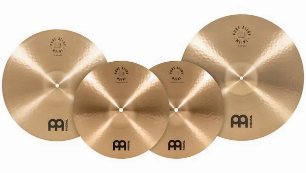 Meinl Pure Alloy Thin Cymbal Set vooraanzicht