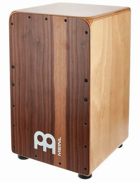 Meinl Snarecraft Prof. Cajon Walnut vooraanzicht