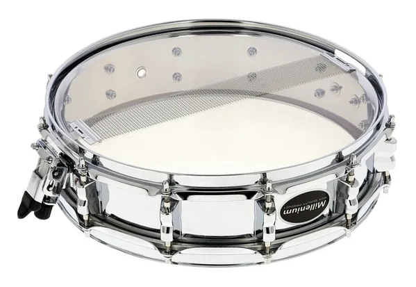 Millenium Piccolo Steel snare detail 5