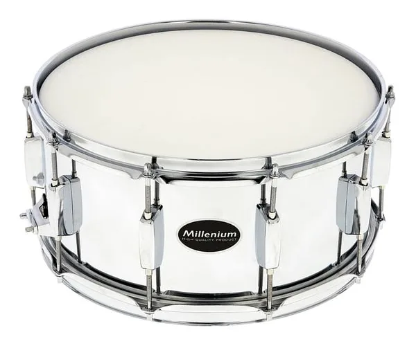 Millenium 14"x6,5" Power Steel Snare detail 2