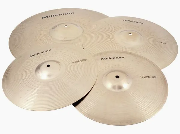 Millenium B20 Cymbalset vooraanzicht