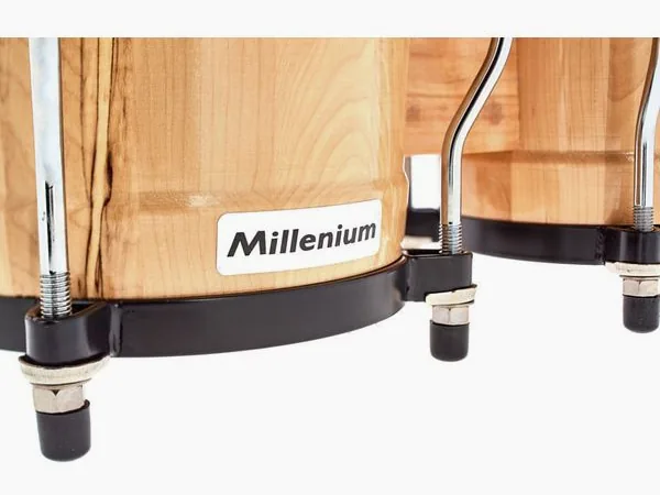 Millenium Bongo Set Natural + Gigbag detail 5