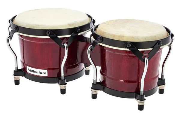 Millenium HB 202HWR Bongo Set + Gig Bag detail 2