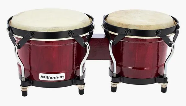 Millenium HB 202HWR Bongo Set + Gig Bag detail 3
